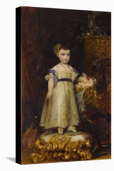 Archduchess Marie Valerie of Austria as Child (1868-1924), 1870-null-Stretched Canvas