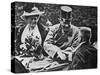 Archduke Franz Ferdinand and His Wife Sophie-Robert Hunt-Stretched Canvas