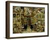 Archduke Leopold Wilhelm (1614-61) in His Picture Gallery, circa 1647-David Teniers the Younger-Framed Giclee Print