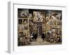 Archduke Leopold Wilhelm in His Gallery in Brussels, 1647-1651-David Teniers the Younger-Framed Giclee Print