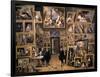 Archduke Leopold Wilhelm in His Picture Gallery-David Teniers the Younger-Framed Art Print