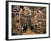 Archduke Leopold Wilhelm in His Picture Gallery-David Teniers the Younger-Framed Art Print