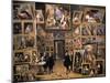 Archduke Leopold Wilhelm in His Picture Gallery-David Teniers the Younger-Mounted Art Print