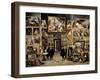 Archduke Leopoldo Guillermo At His Picture Gallery In Brussels, 1647-1651, Flemish School-David Teniers the Younger-Framed Giclee Print