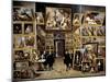 Archduke Leopoldo Guillermo At His Picture Gallery In Brussels, 1647-1651, Flemish School-David Teniers the Younger-Mounted Giclee Print