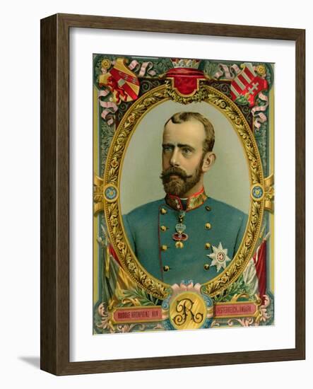 Archduke Rudolf, Crown Prince of Austria-null-Framed Giclee Print