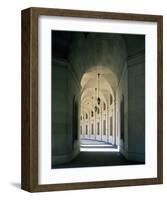 Arched architectural detail in the Federal Triangle located in Washington, D.C.-Carol Highsmith-Framed Art Print