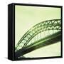 Arched Bridge Over River Tyne, Newcastle Upon Tyne, Tyne and Wear, England, United Kingdom, Europe-Lee Frost-Framed Stretched Canvas