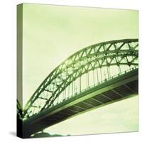 Arched Bridge Over River Tyne, Newcastle Upon Tyne, Tyne and Wear, England, United Kingdom, Europe-Lee Frost-Stretched Canvas