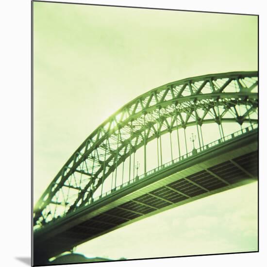 Arched Bridge Over River Tyne, Newcastle Upon Tyne, Tyne and Wear, England, United Kingdom, Europe-Lee Frost-Mounted Photographic Print