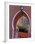 Arched Door and Garden, Morocco-Merrill Images-Framed Photographic Print