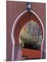 Arched Door and Garden, Morocco-Merrill Images-Mounted Photographic Print