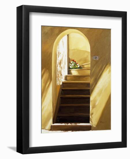 Arched Doorway-Helen J. Vaughn-Framed Giclee Print