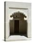 Arched entrance way of a Madrasah or Koranic school, Dubai-Werner Forman-Stretched Canvas