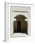 Arched entrance way of a Madrasah or Koranic school, Dubai-Werner Forman-Framed Giclee Print