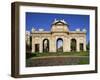 Arched Gateway of the Puerta De Alcala in the Plaza De La Independencia, in Madrid, Spain, Europe-Nigel Francis-Framed Photographic Print