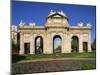 Arched Gateway of the Puerta De Alcala in the Plaza De La Independencia, in Madrid, Spain, Europe-Nigel Francis-Mounted Photographic Print