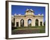 Arched Gateway of the Puerta De Alcala in the Plaza De La Independencia, in Madrid, Spain, Europe-Nigel Francis-Framed Photographic Print