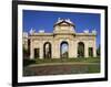 Arched Gateway of the Puerta De Alcala in the Plaza De La Independencia, in Madrid, Spain, Europe-Nigel Francis-Framed Photographic Print