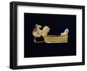 Arched Gold Fibula-null-Framed Premium Giclee Print