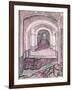 Arched Hallway-Vincent van Gogh-Framed Giclee Print