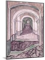 Arched Hallway-Vincent van Gogh-Mounted Giclee Print