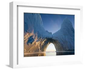 Arched Iceberg in Ililussat-Paul Souders-Framed Photographic Print