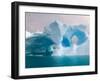 Arched Iceberg, Western Antarctic Peninsula, Antarctica-Steve Kazlowski-Framed Premium Photographic Print