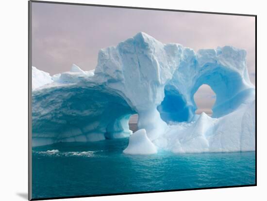 Arched Iceberg, Western Antarctic Peninsula, Antarctica-Steve Kazlowski-Mounted Photographic Print