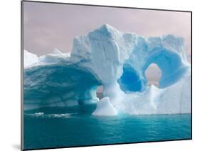 Arched Iceberg, Western Antarctic Peninsula, Antarctica-Steve Kazlowski-Mounted Photographic Print