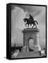 Arched Monument with Equestrian Statue of Sam Houston-Alfred Eisenstaedt-Framed Stretched Canvas