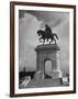 Arched Monument with Equestrian Statue of Sam Houston-Alfred Eisenstaedt-Framed Photographic Print