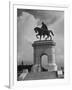 Arched Monument with Equestrian Statue of Sam Houston-Alfred Eisenstaedt-Framed Photographic Print
