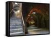 Arched Passage Way Inside the The Citadel Roman Theatre, Bosra, Unesco World Heritage Site, Syria-Christian Kober-Framed Stretched Canvas