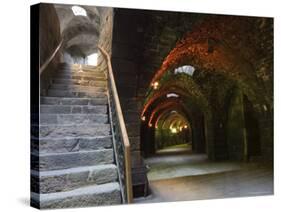 Arched Passage Way Inside the The Citadel Roman Theatre, Bosra, Unesco World Heritage Site, Syria-Christian Kober-Stretched Canvas