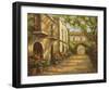 Arched Passageway-Enrique Bolo-Framed Art Print