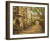 Arched Passageway-Enrique Bolo-Framed Art Print