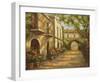 Arched Passageway-Enrique Bolo-Framed Art Print