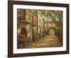 Arched Passageway-Enrique Bolo-Framed Art Print