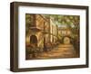 Arched Passageway-Enrique Bolo-Framed Art Print