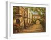 Arched Passageway-Enrique Bolo-Framed Premium Giclee Print