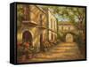 Arched Passageway-Enrique Bolo-Framed Stretched Canvas