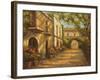 Arched Passageway-Enrique Bolo-Framed Art Print