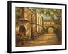 Arched Passageway-Enrique Bolo-Framed Art Print