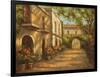 Arched Passageway-Enrique Bolo-Framed Art Print