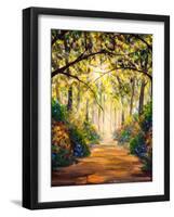 Arched Pathway-Valery Rybakow-Framed Art Print