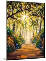 Arched Pathway-Valery Rybakow-Mounted Art Print