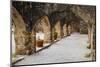 Arched Portico at Mission San Jose in San Antonio-Larry Ditto-Mounted Photographic Print