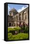 Arched Portico at Mission San Jose in San Antonio-Larry Ditto-Framed Stretched Canvas