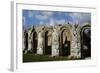 Arched Portico of Roman Theatre in Gubbio, Umbria, Italy BC-null-Framed Giclee Print